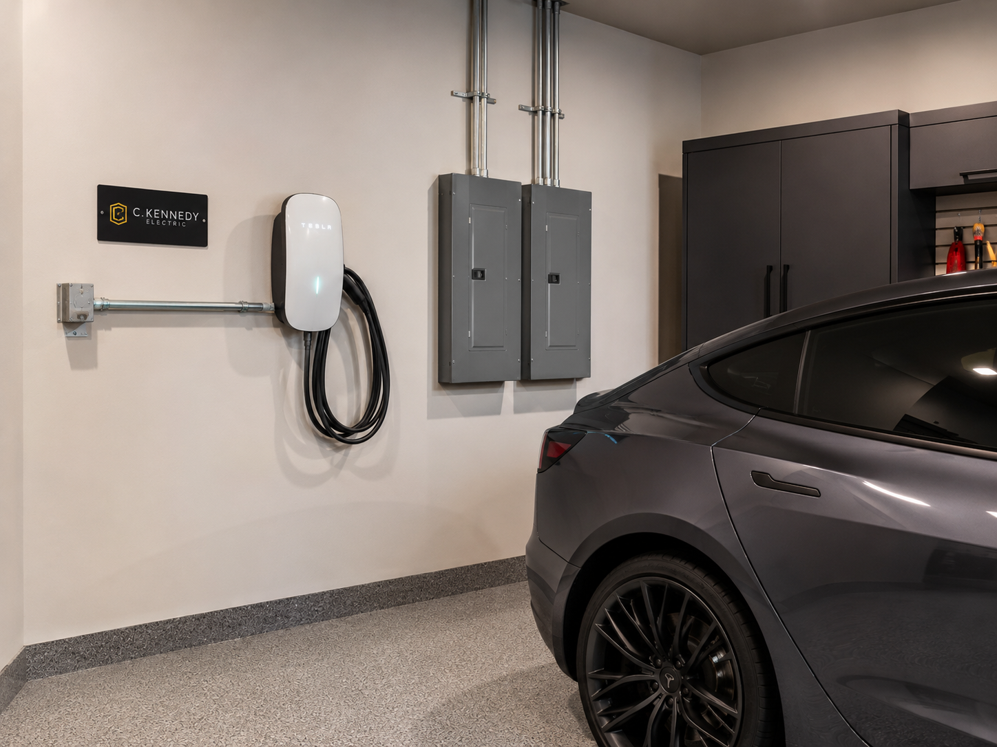 EV Charger Install — C. Kennedy Electric