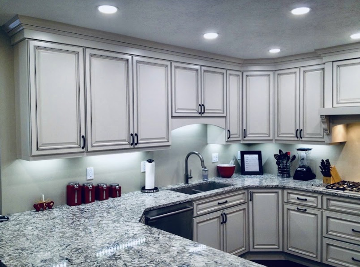 Kitchen under-cabinet LED lighting — C. Kennedy Electric